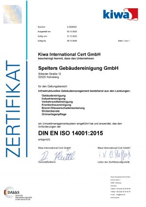 Zertifikat ISO14001_